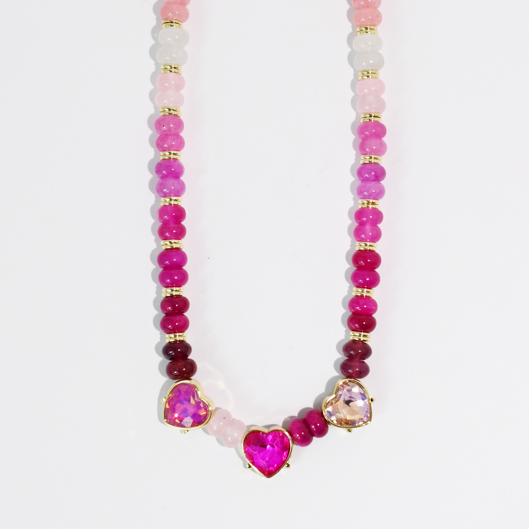 Accessories - All Hearts Necklace - - Cultured Cloths Apparel