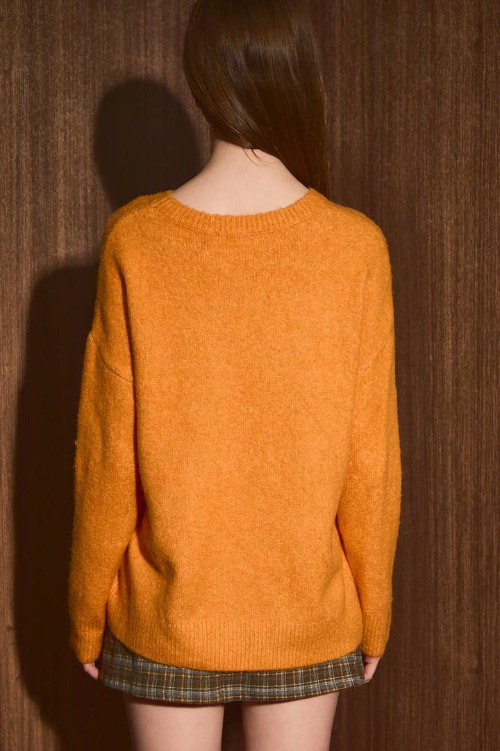 Pie Shop Thanksgiving Graphic Knit Sweater