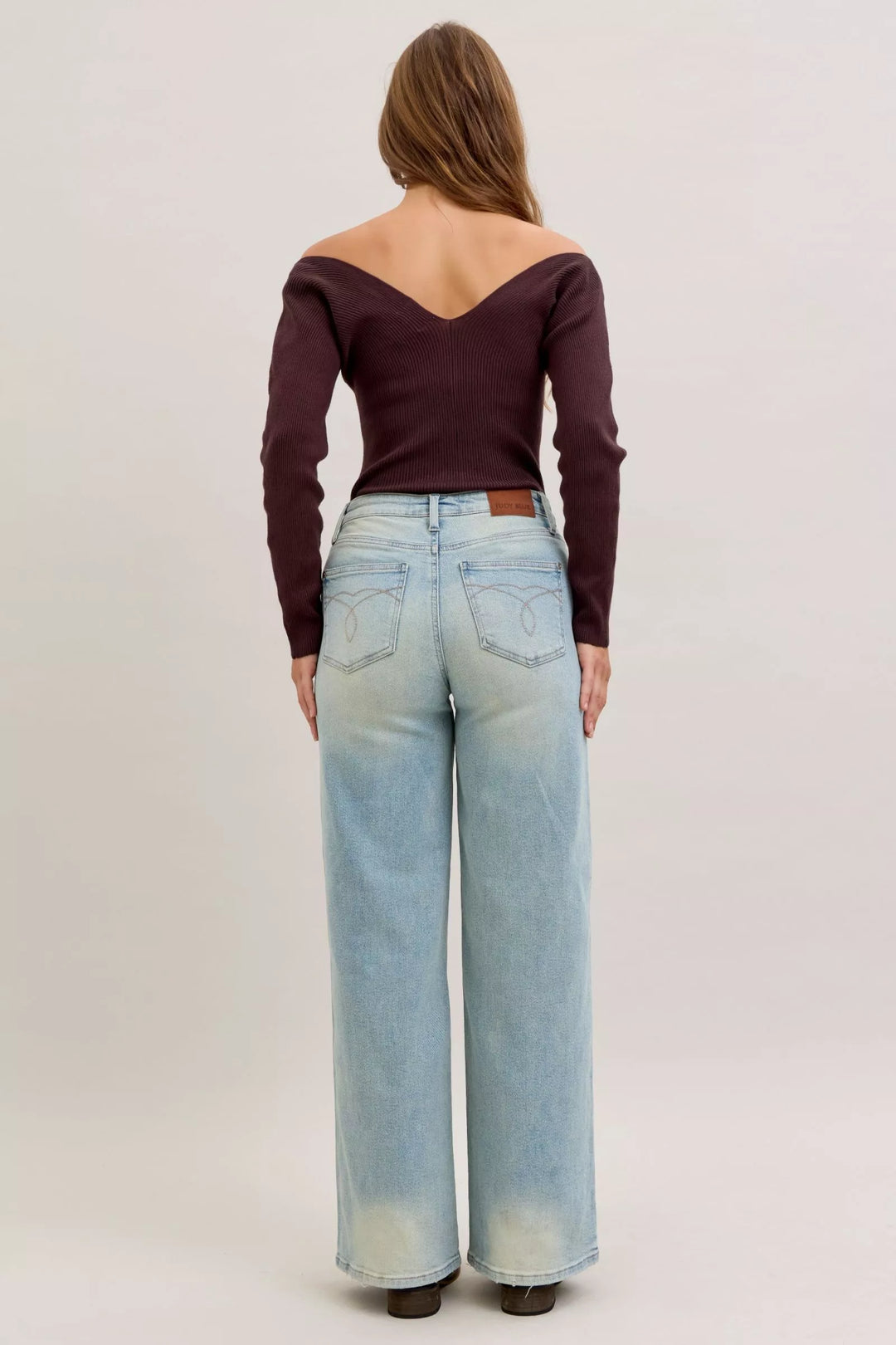 Denim - Judy Blue High Waist Column Straight Jeans - - Cultured Cloths Apparel