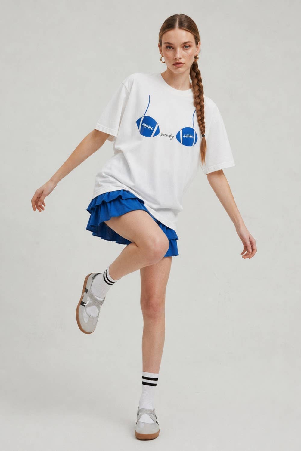 FOOTBALL BRA GRAPHIC TEE
