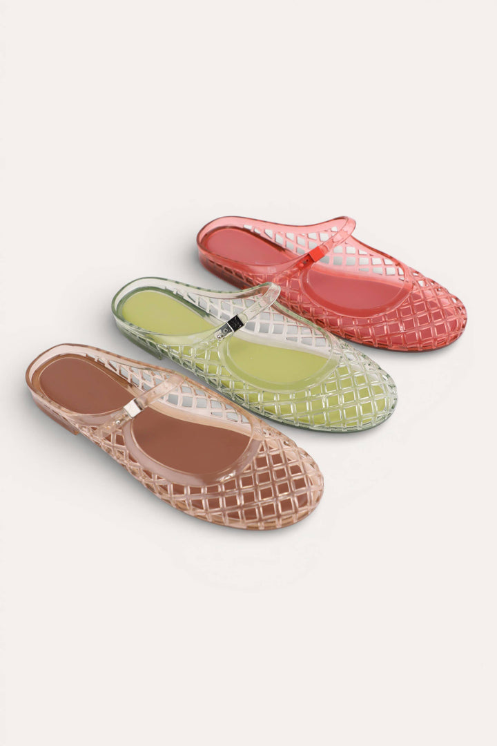 Shoes - Brown JellyBee Jelly Mary Jane - - Cultured Cloths Apparel