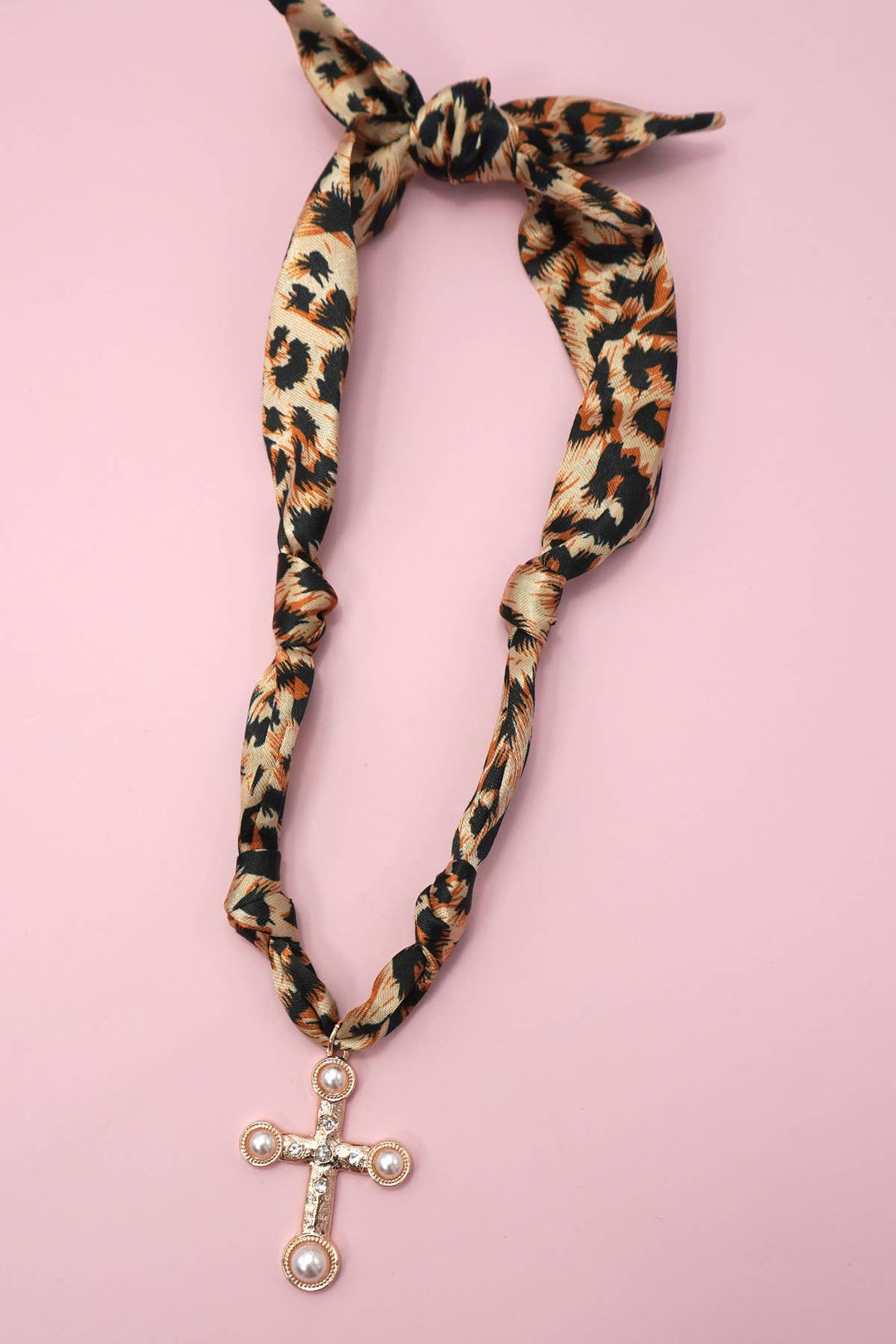 Accessories, Necklaces - HANDMADE SCARF CHARM NECKLACE | 80N91790 - - Cultured Cloths Apparel