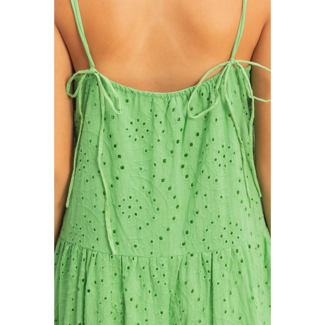 Dresses - Tiered Spaghetti Strap Maxi Dress - - Cultured Cloths Apparel