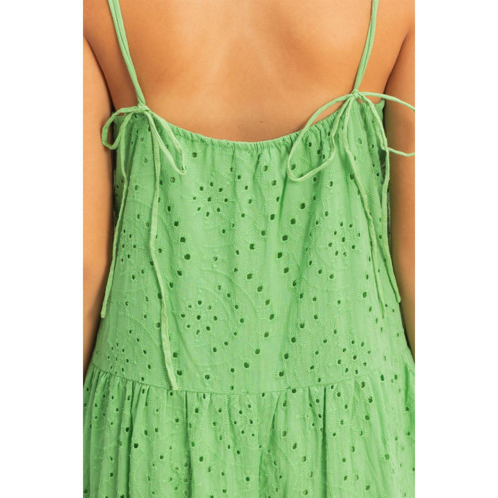 Dresses - Tiered Spaghetti Strap Maxi Dress - - Cultured Cloths Apparel
