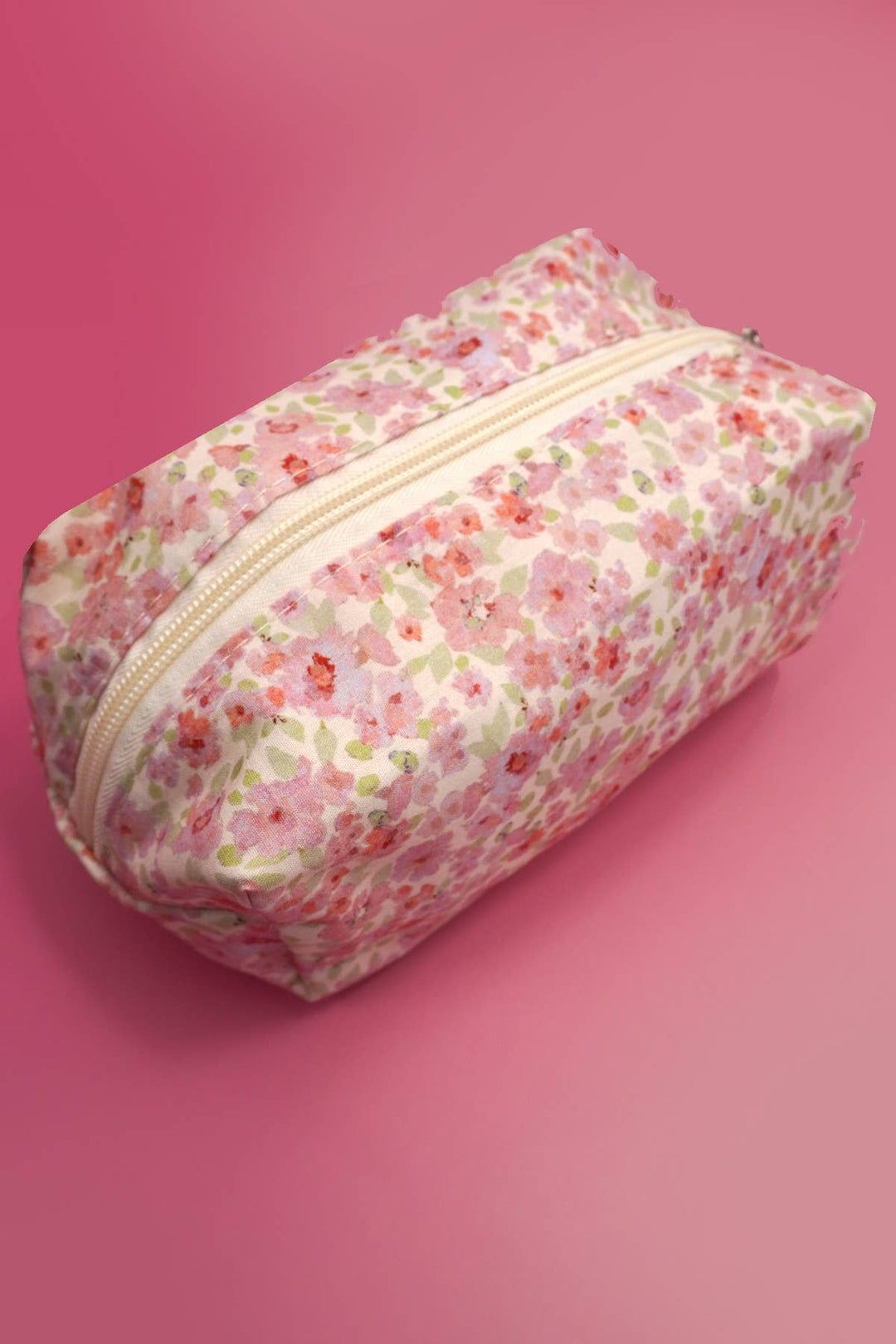 Accessories, Bags - MAKEUP COSMETIC POUCH BAG - FLOWER C - Cultured Cloths Apparel