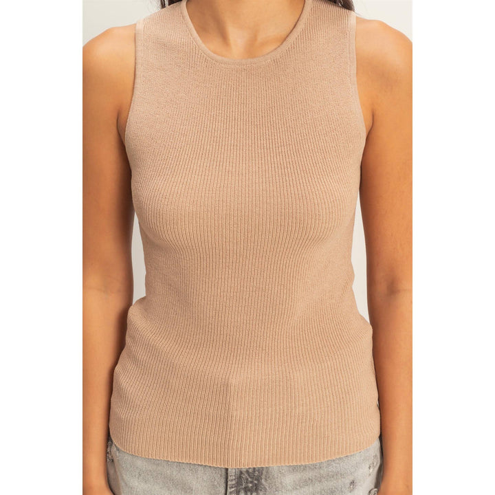 Ribbed Knit Tank Top