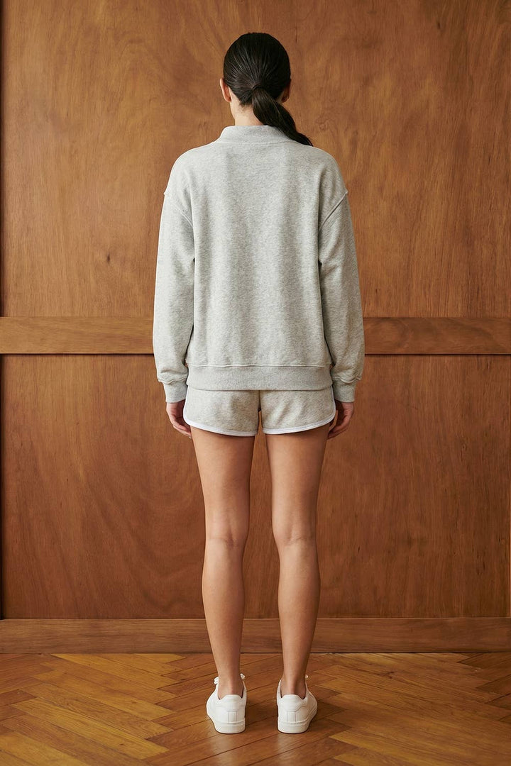Women's Sweaters - 'MOTHER' Embroidered Mock Neck Sweatshirt - - Cultured Cloths Apparel