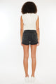 Women's Shorts - Kancan High Waist Distressed Denim Shorts -  - Cultured Cloths Apparel