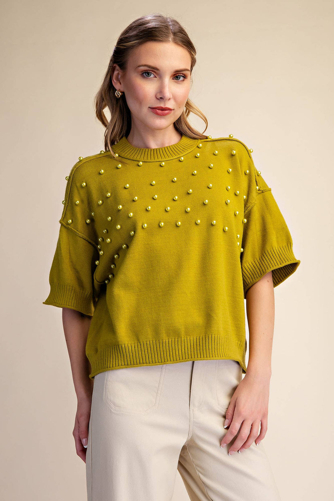 Pearl Crewneck Sweater
