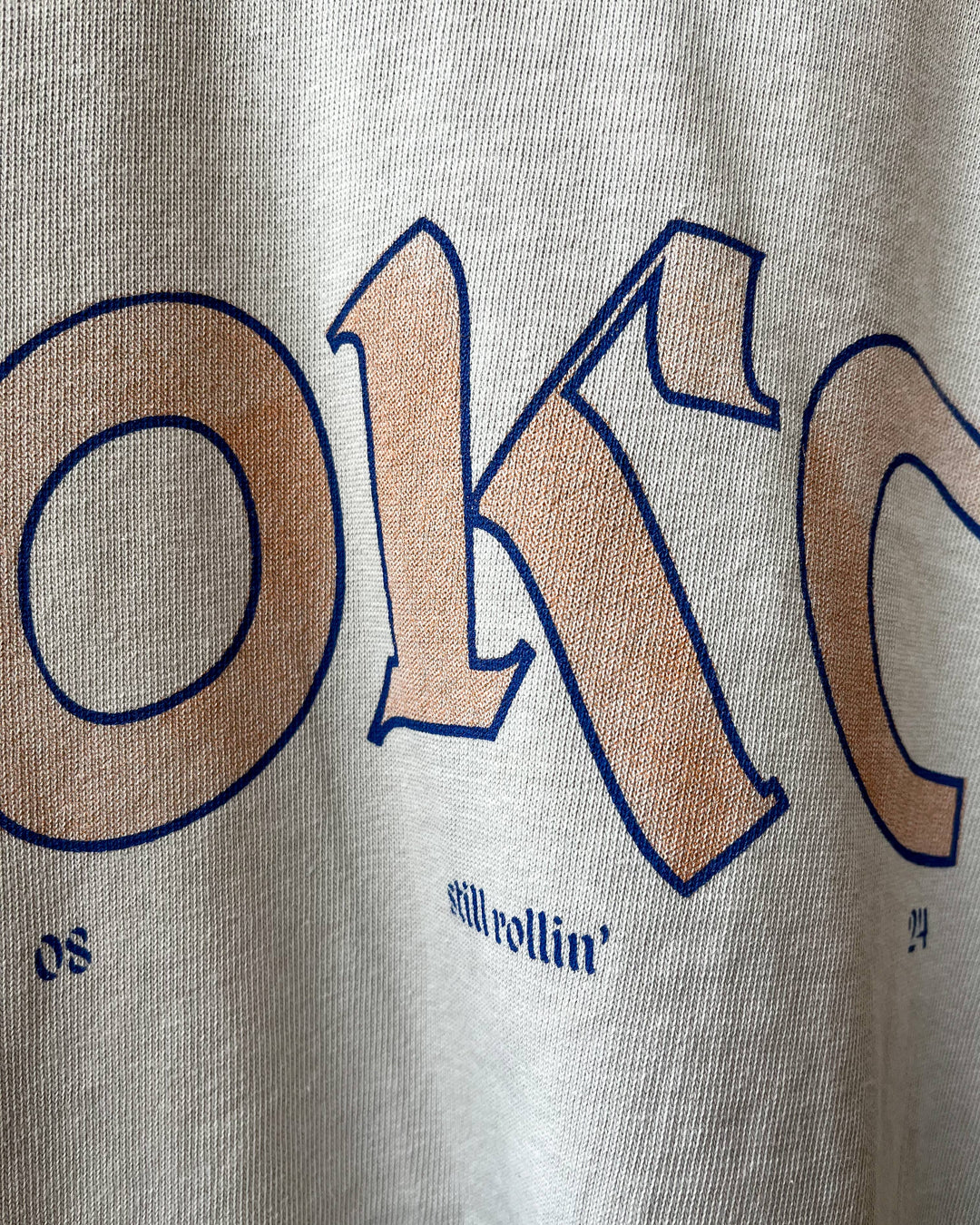 Graphic T-Shirts - Thunder Still Rolls Heavyweight Tee - Oklahoma City Thunder - - Cultured Cloths Apparel