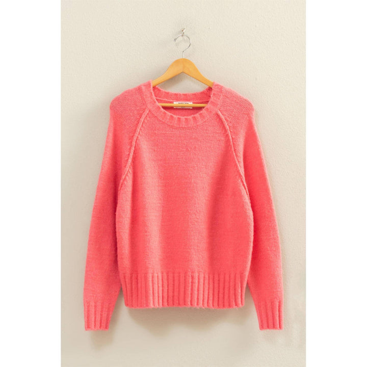 Women's Sweaters - Raglan Sleeve Crew Neck Sweater - - Cultured Cloths Apparel