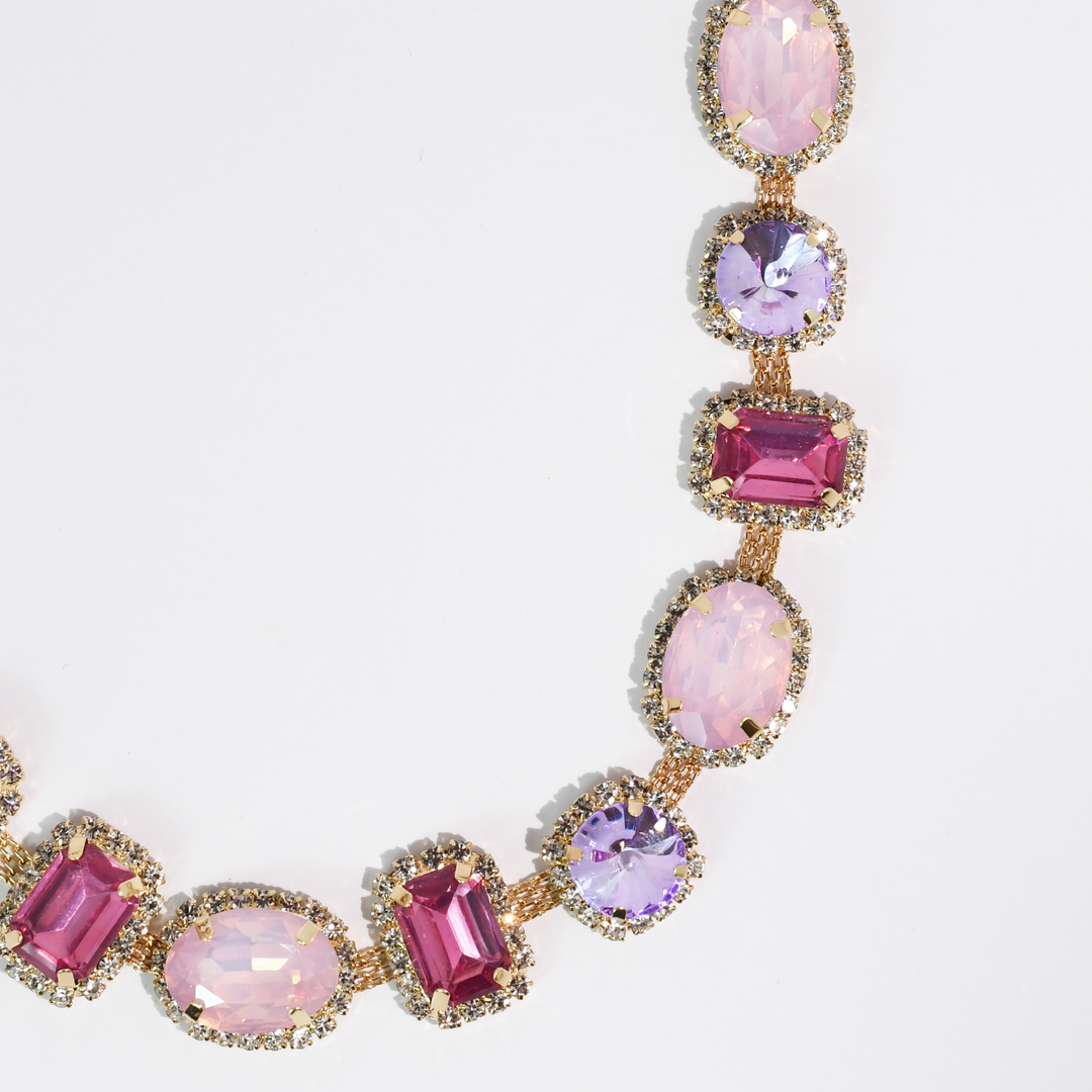 Accessories, Necklaces - The Rosalie Gem Necklace - - Cultured Cloths Apparel