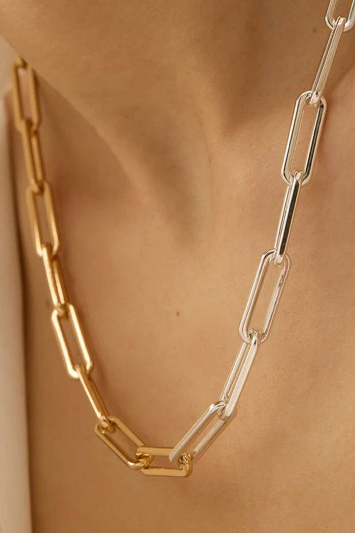 Accessories, Necklaces - 18K Stainless Steel Tarnish Free Waterproof Neck | 40NK9502 - - Cultured Cloths Apparel