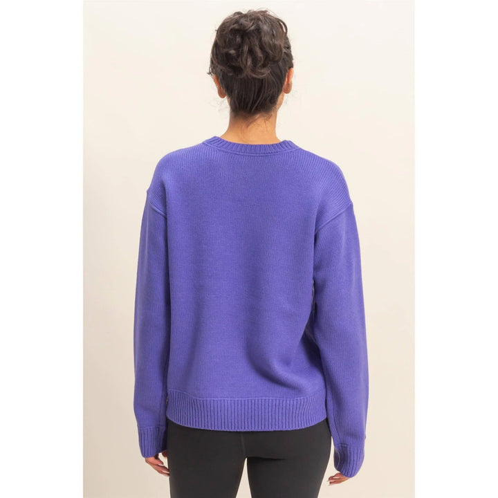 Women's Sweaters - Crew Neck Sweater - - Cultured Cloths Apparel