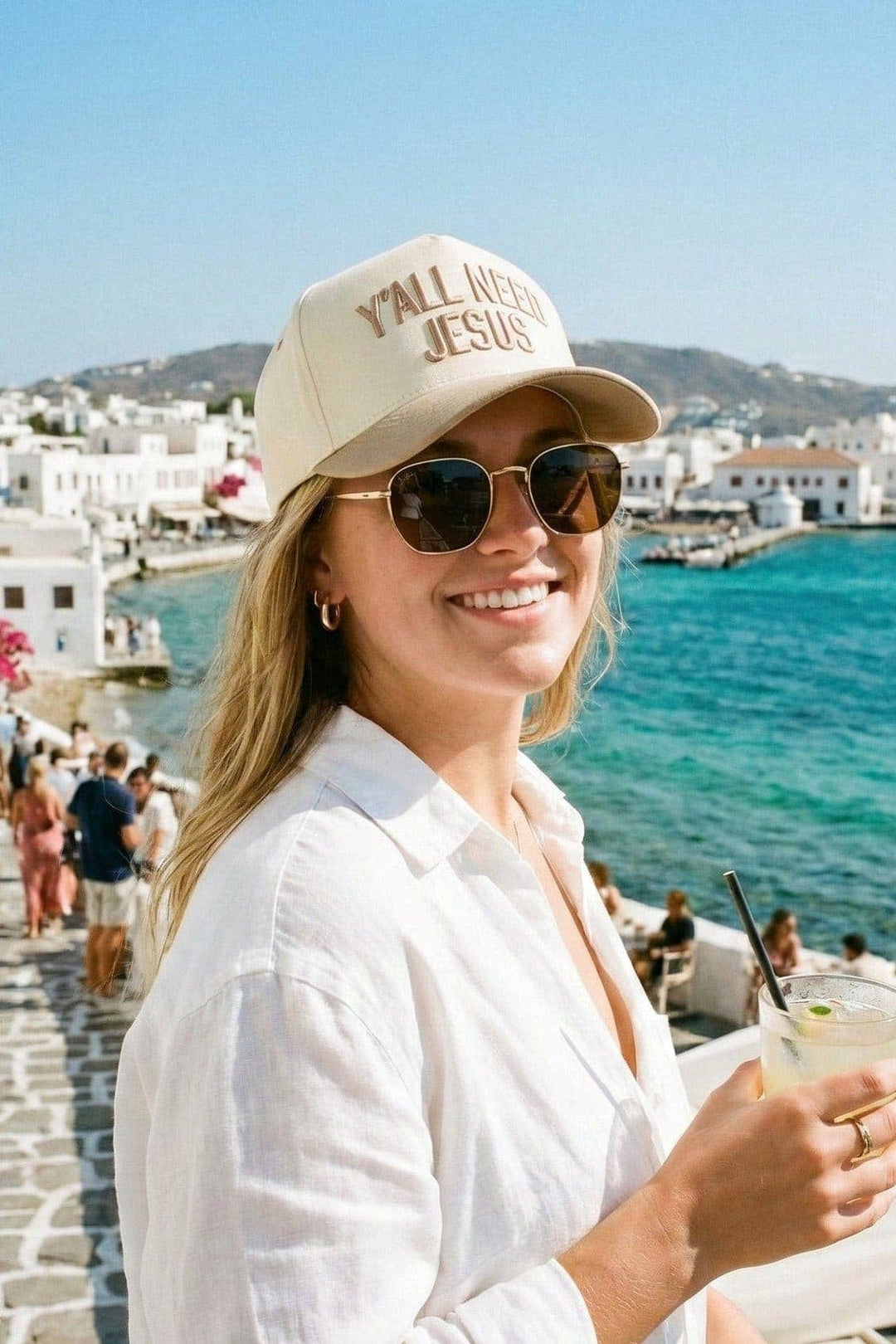 Accessories, Hats - TCM0092 Yall Need Jesus Trucker Hat - - Cultured Cloths Apparel