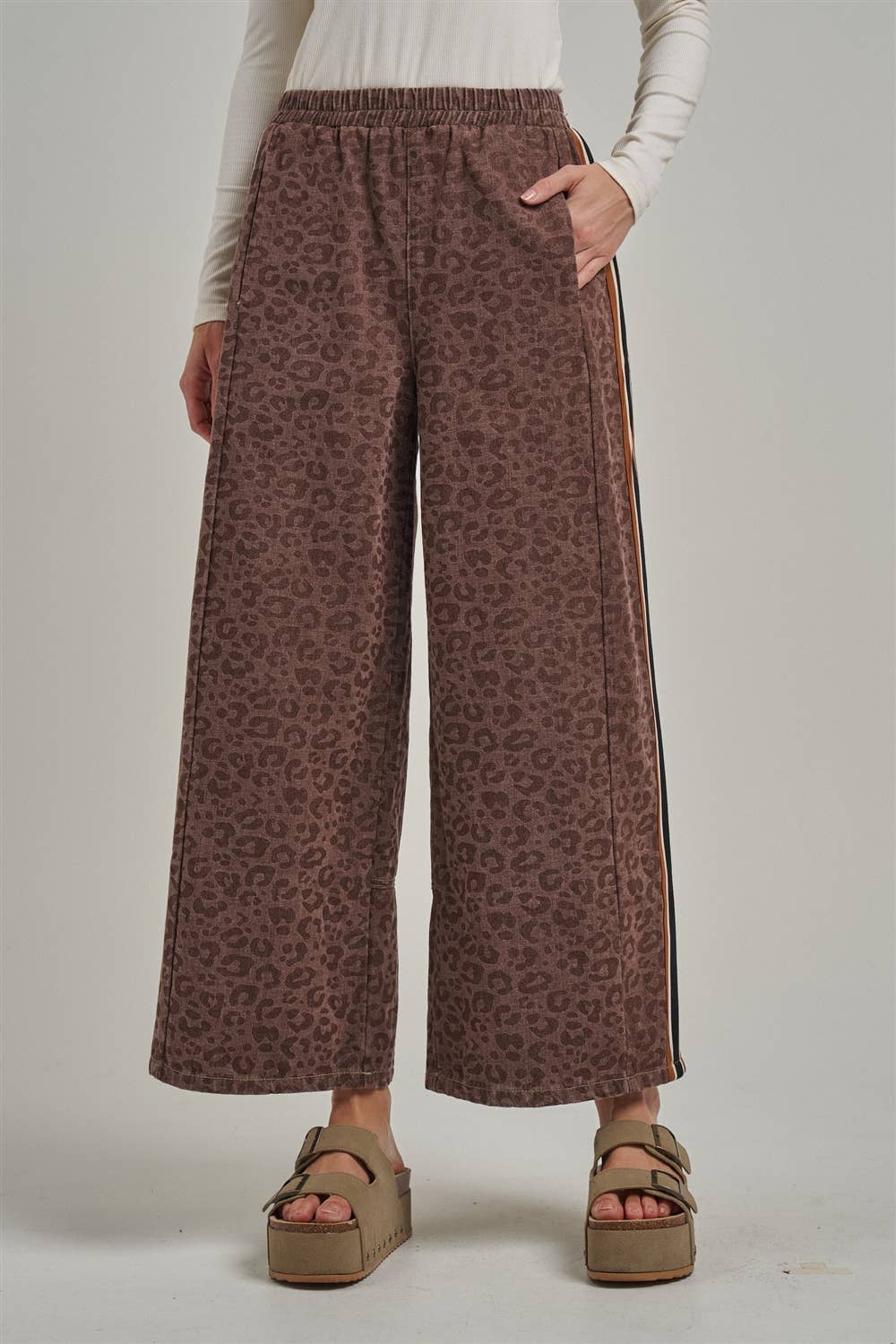 FALL VINTAGE LEOPARD WIDE LEG PANTS WITH POCKETS_JLB80118-02