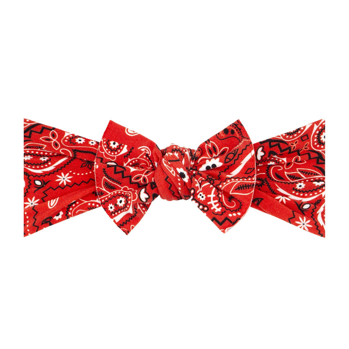 Accessories - Baby Bling® Printed Knot soft nylon headband - - Cultured Cloths Apparel
