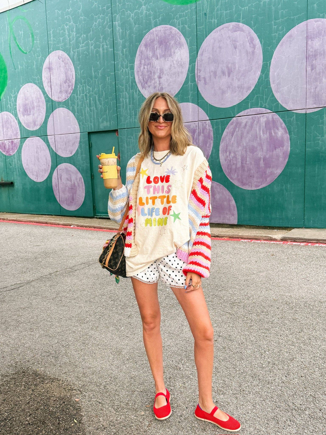This little life graphic tee - ivory