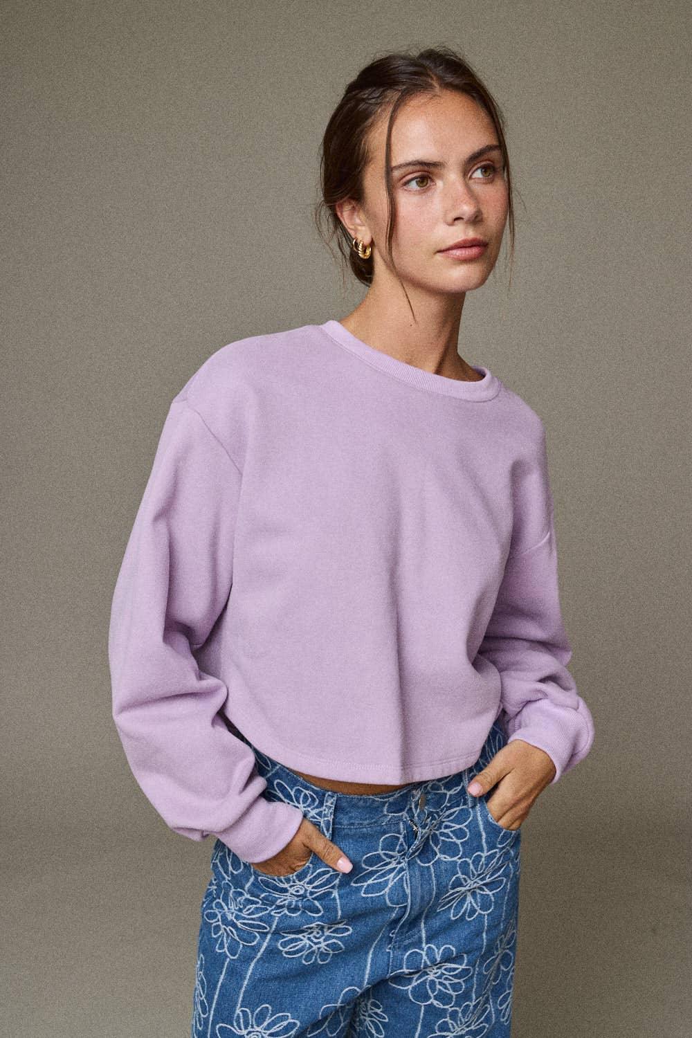 Women's Sweaters - Back Bow Long Sleeve Knit Sweater - - Cultured Cloths Apparel