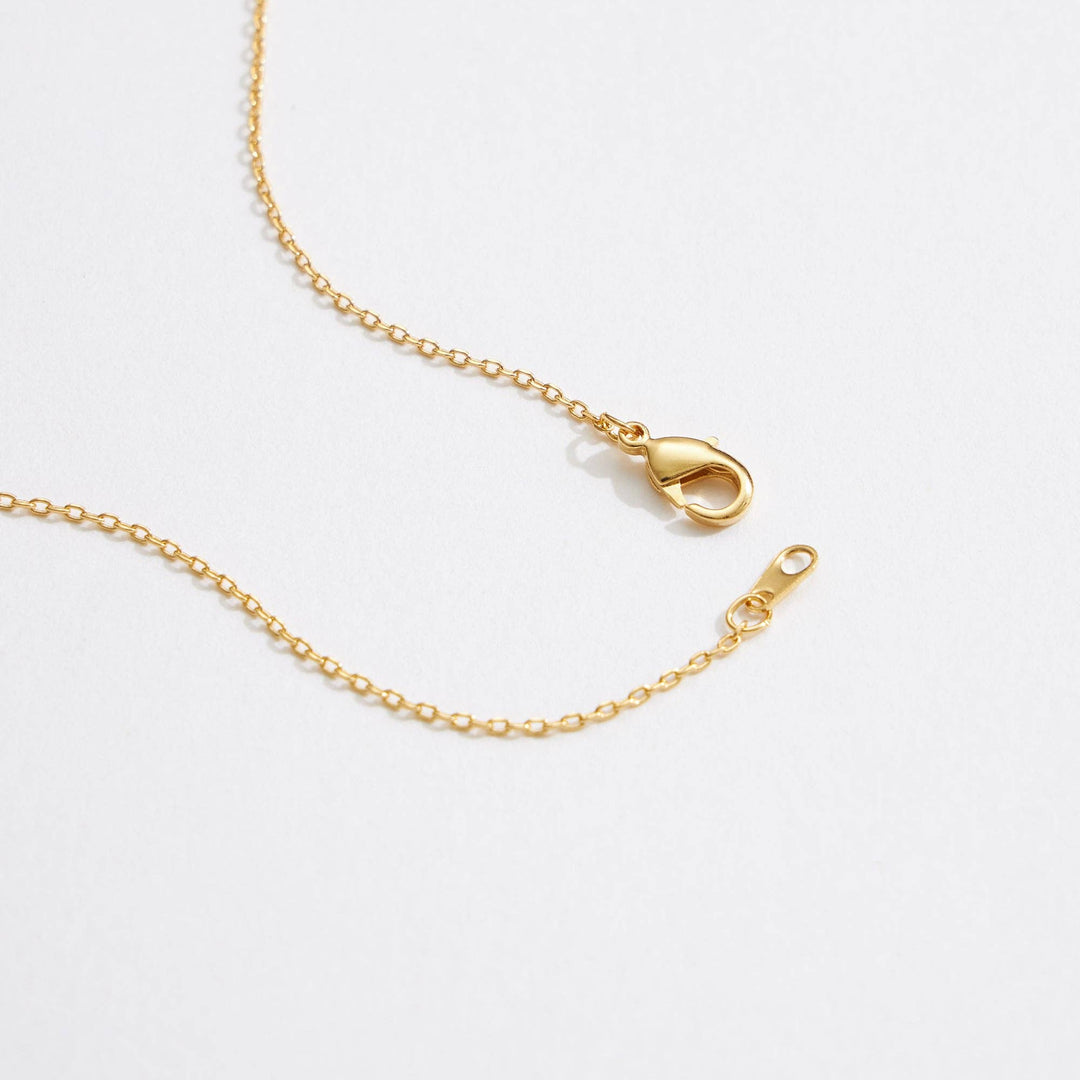 Accessories, Jewelry - Gold Heart Pendant Necklace | Star Details - - Cultured Cloths Apparel