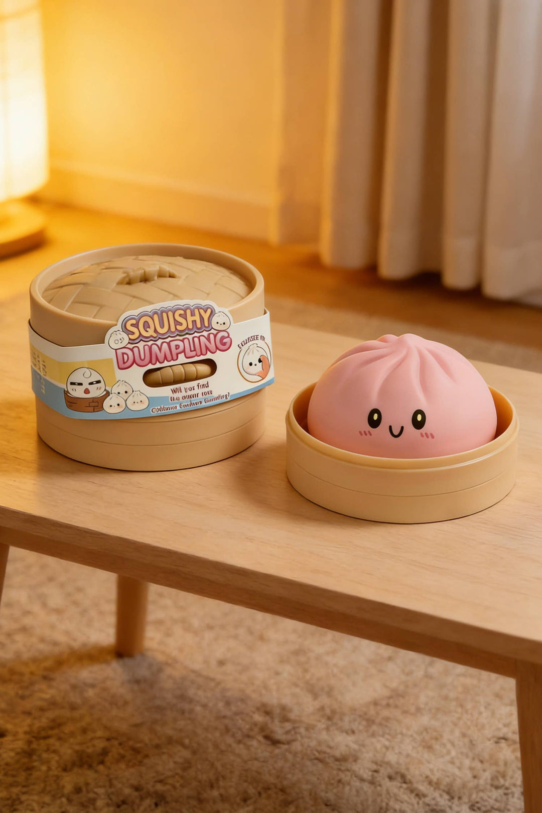 Accessories, Toys - Soft Bun Stress Relief Squeeze Toy - - Cultured Cloths Apparel