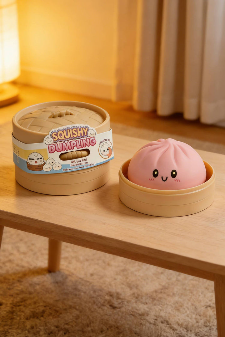 Accessories, Toys - Soft Bun Stress Relief Squeeze Toy - - Cultured Cloths Apparel