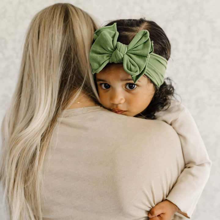 Accessories - Baby Bling® FAB-BOW-LOUS® soft nylon bow headband - - Cultured Cloths Apparel