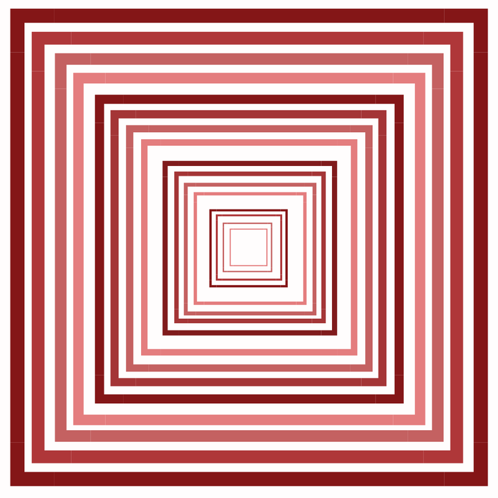 Gameday Bandana Scarf in Dark Crimson & White