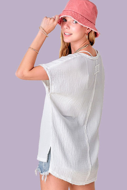 Women's Short Sleeve - Wendy Top -  - Cultured Cloths Apparel