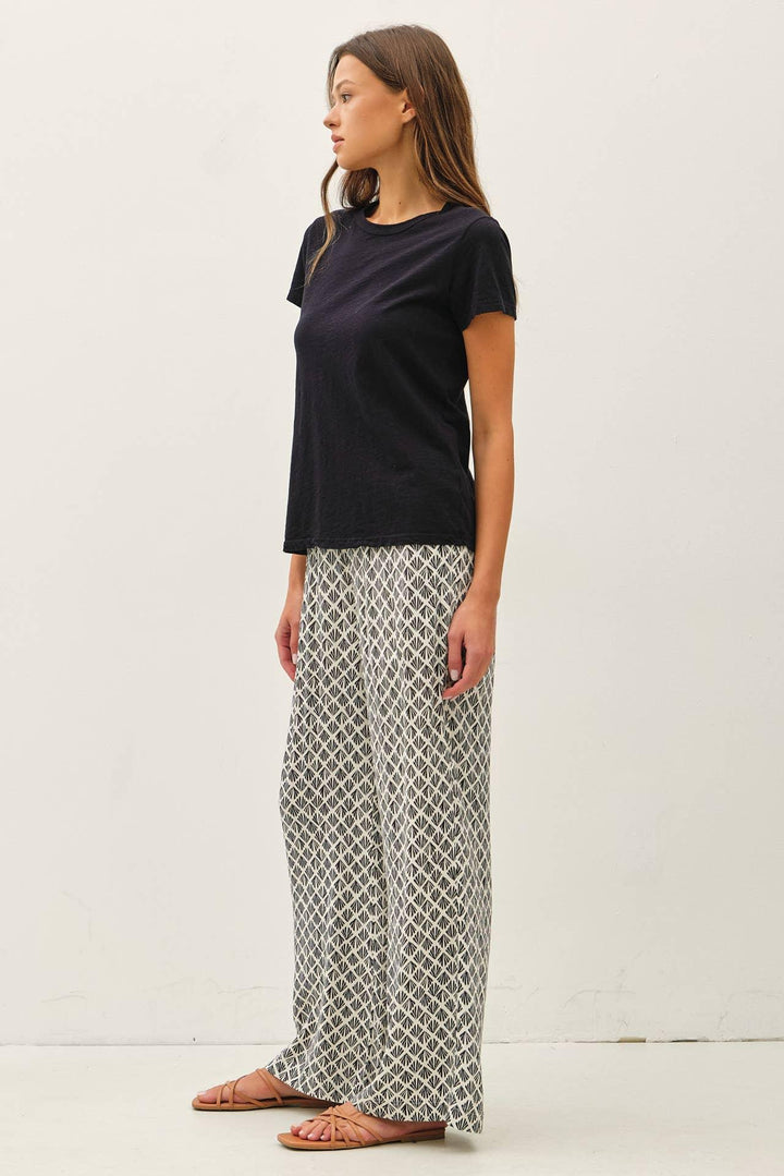 NEW COLOR-GARMENT DYED COTTON SLUB TEE