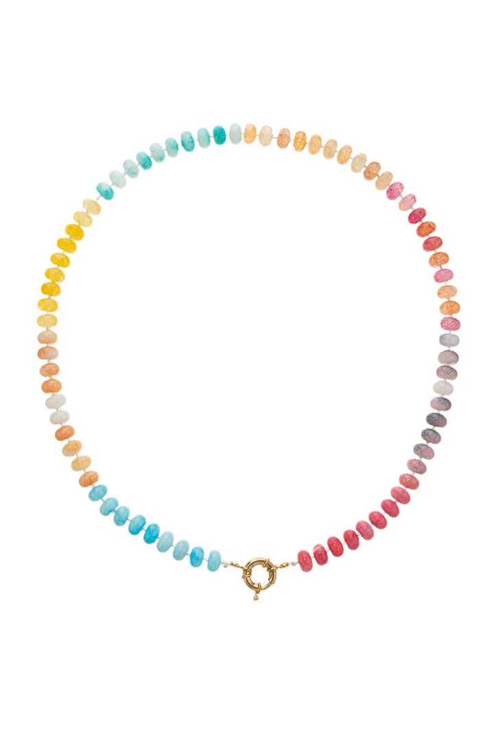 Accessories, Necklaces - Vibrant Beaded Necklace - - Cultured Cloths Apparel