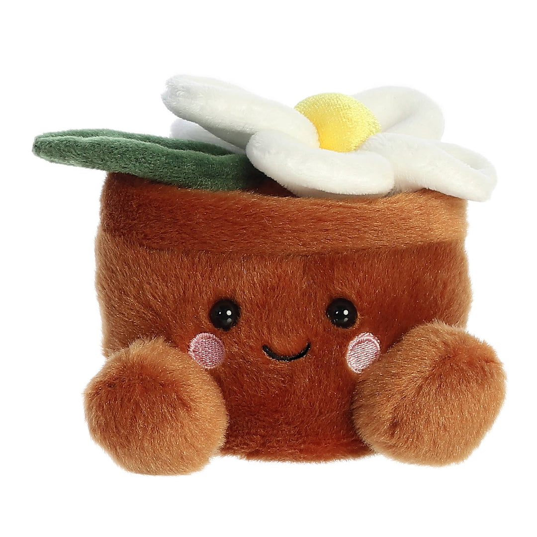 Accessories, Toys - 5" Plush Pal Potted Daisy Flower Palm Pals Stuffed Animal - - Cultured Cloths Apparel