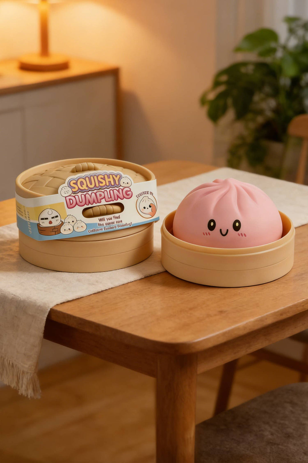Accessories, Toys - Soft Bun Stress Relief Squeeze Toy - - Cultured Cloths Apparel