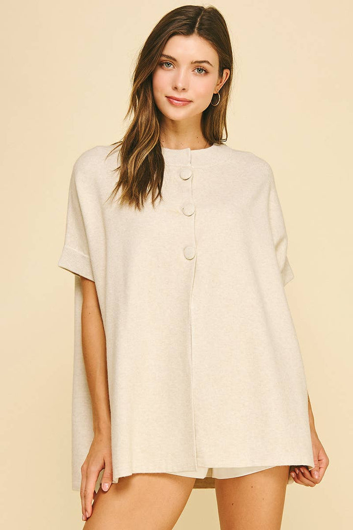 OPEN FRONT BUTTON DOWN