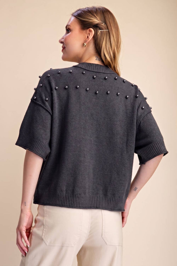 Pearl Crewneck Sweater