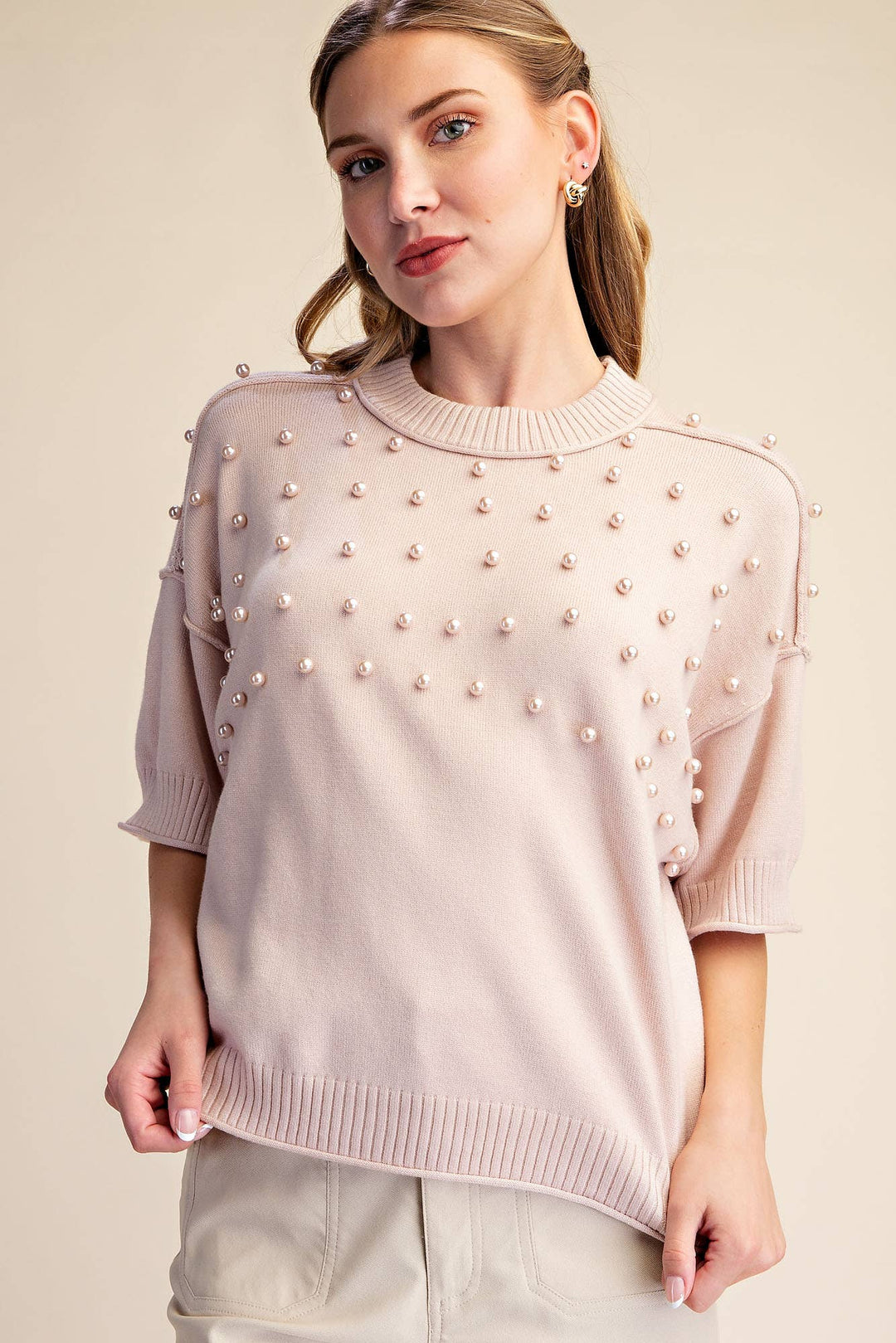 Pearl Crewneck Sweater