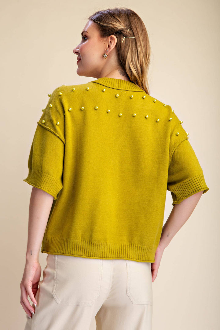 Pearl Crewneck Sweater