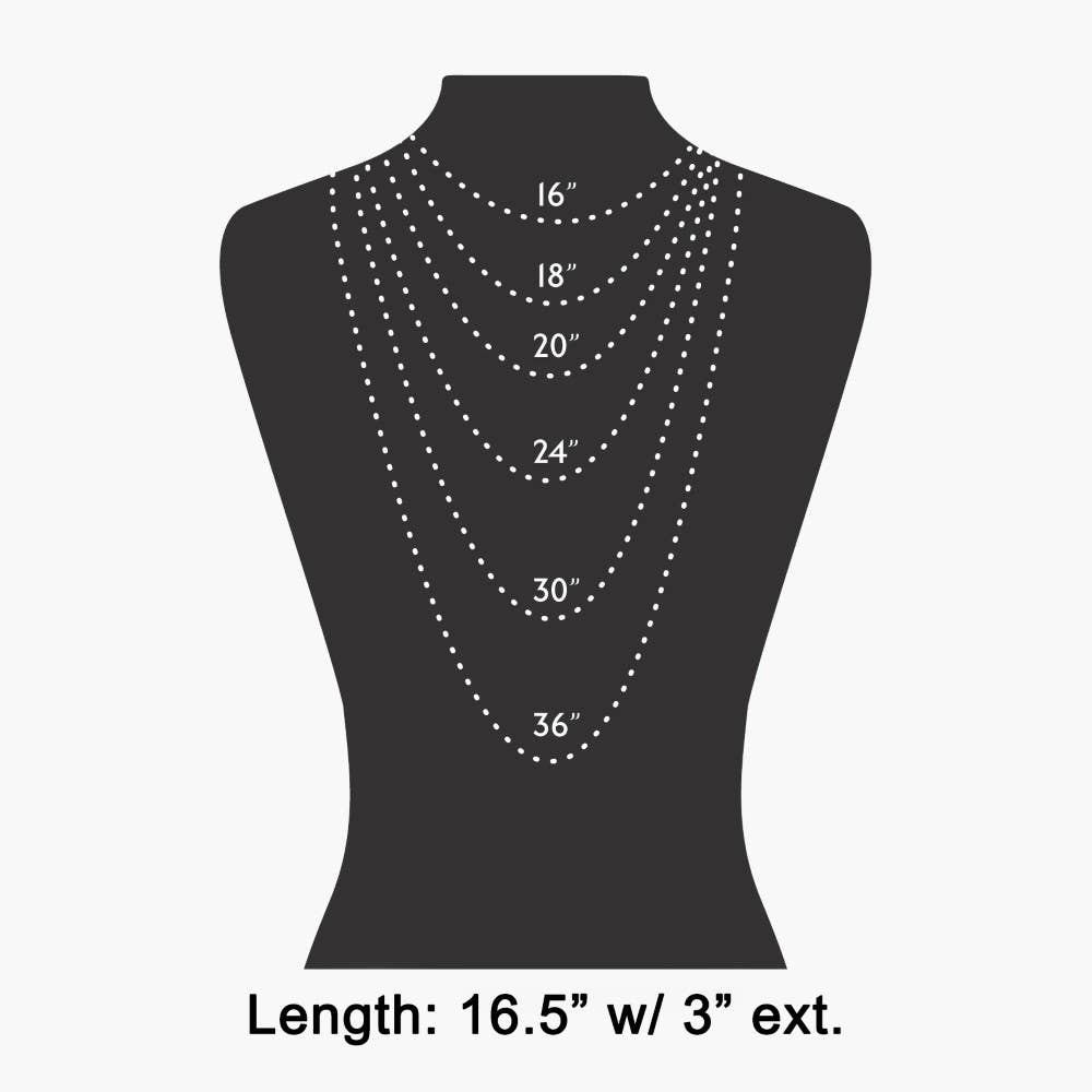Accessories, Necklaces - Double Heart Pendants Oval Chain Necklace - - Cultured Cloths Apparel