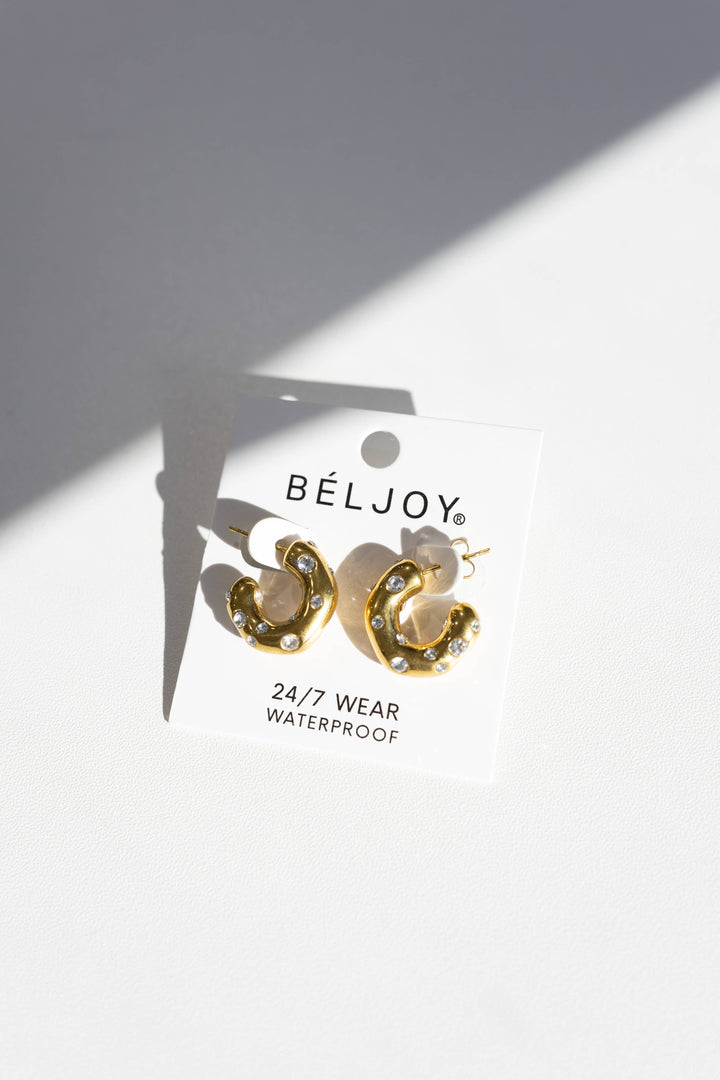 Accessories, Jewelry - Ebby Hoop Earrings - - Cultured Cloths Apparel