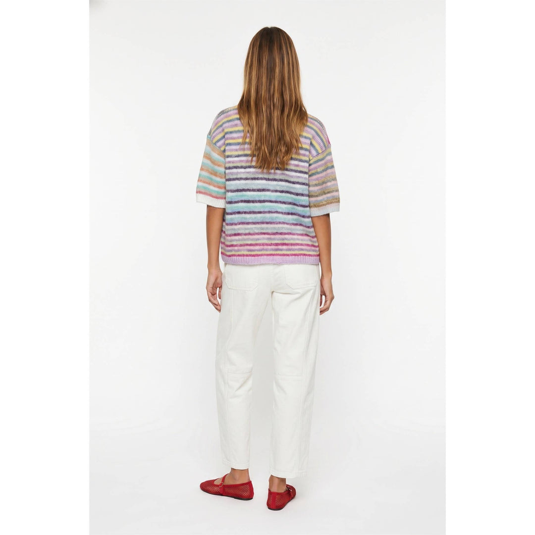 Multi color button up cardigan