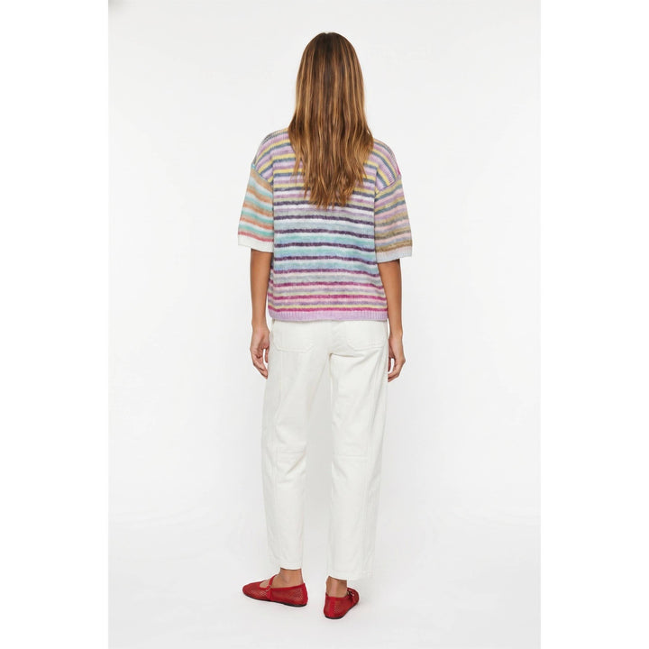 Multi color button up cardigan