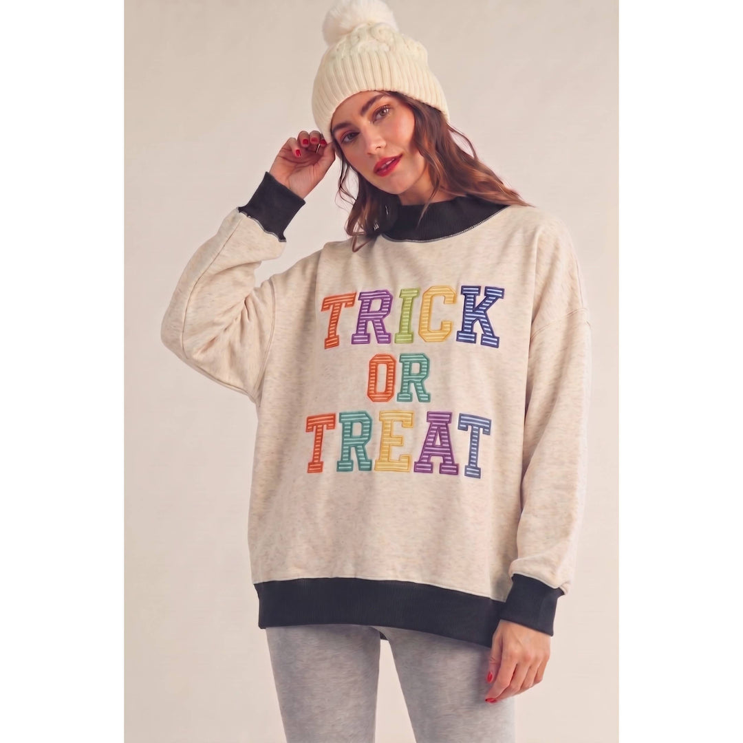 - Tot Halloween Mock Neck Top - - Cultured Cloths Apparel