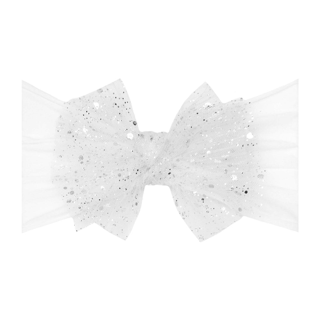 Accessories - Baby Bling® Tulle FAB® soft nylon headband with tulle bow - - Cultured Cloths Apparel