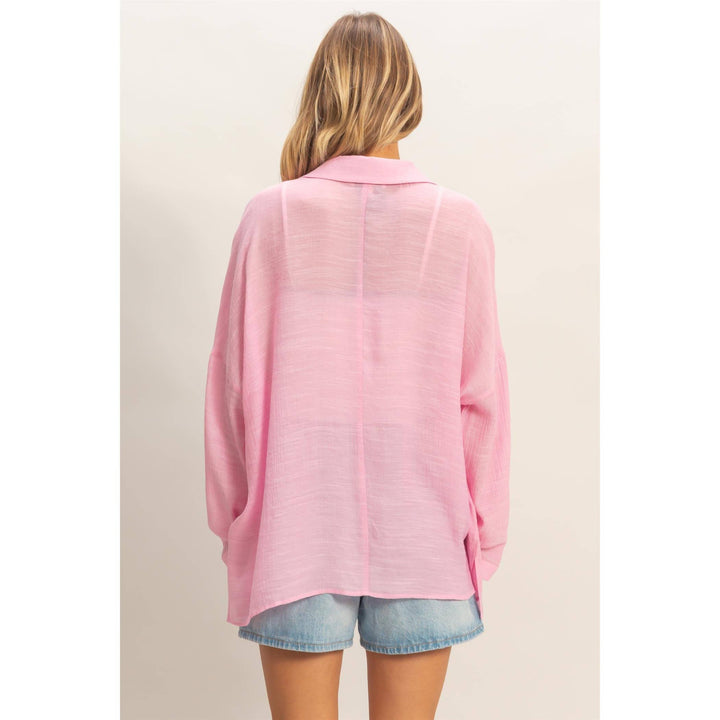Women's Short Sleeve - Button-Down Blouse - - Cultured Cloths Apparel