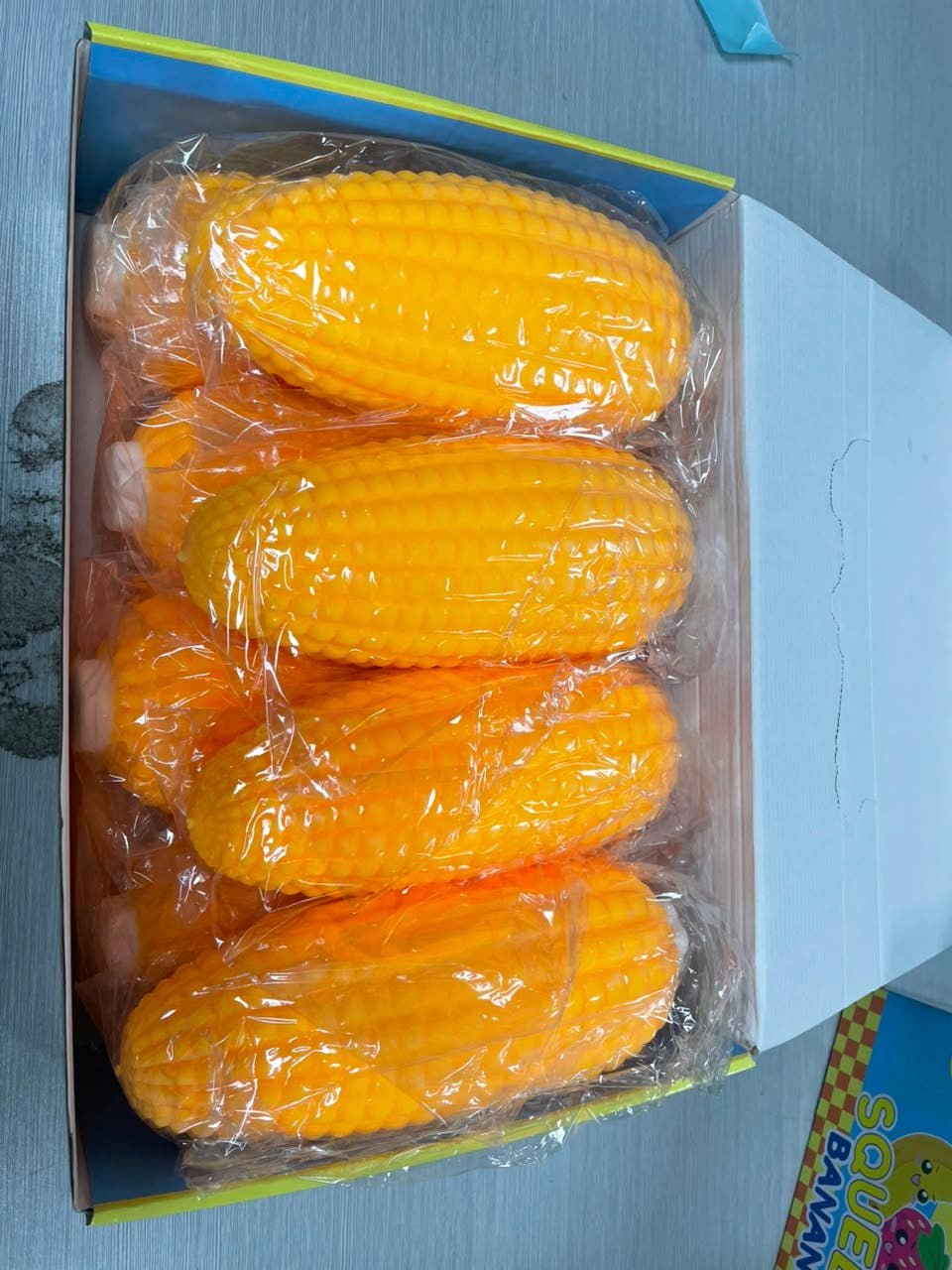 🌽 Jumbo Corn Cob Squishy