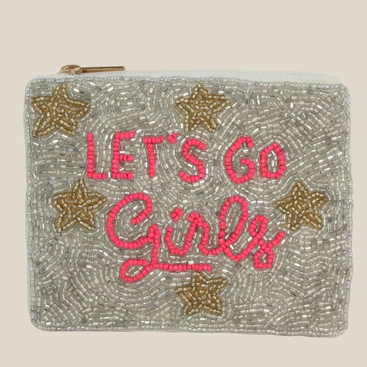 Accessories, Bags - Let'S Go Girls Beaded Coin Purse - MULTI - Cultured Cloths Apparel