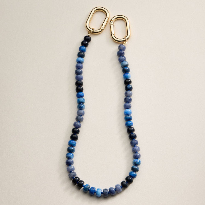 Accessories, Key Chains - Colorful Beaded Bag Charm | Gold Clasp Trendy Accessory - - Cultured Cloths Apparel