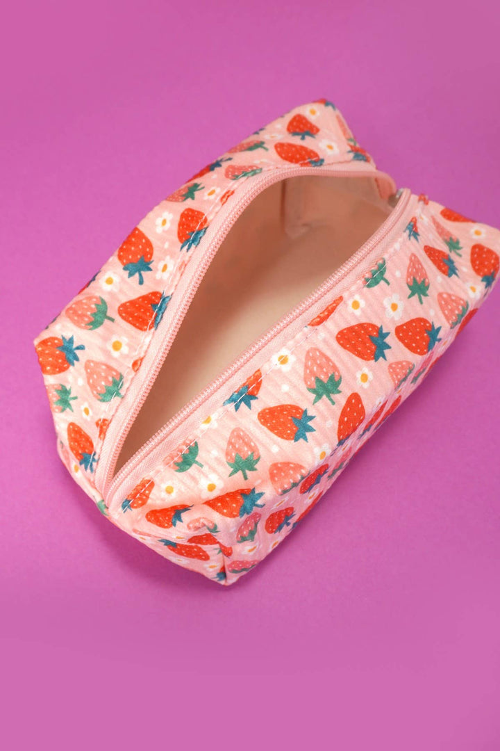 Accessories, Bags - MAKEUP COSMETIC POUCH BAG - - Cultured Cloths Apparel