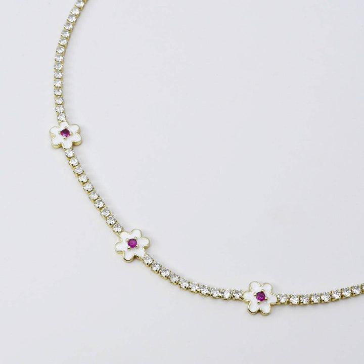 Accessories - Blossom Bling Necklace I-25 - - Cultured Cloths Apparel
