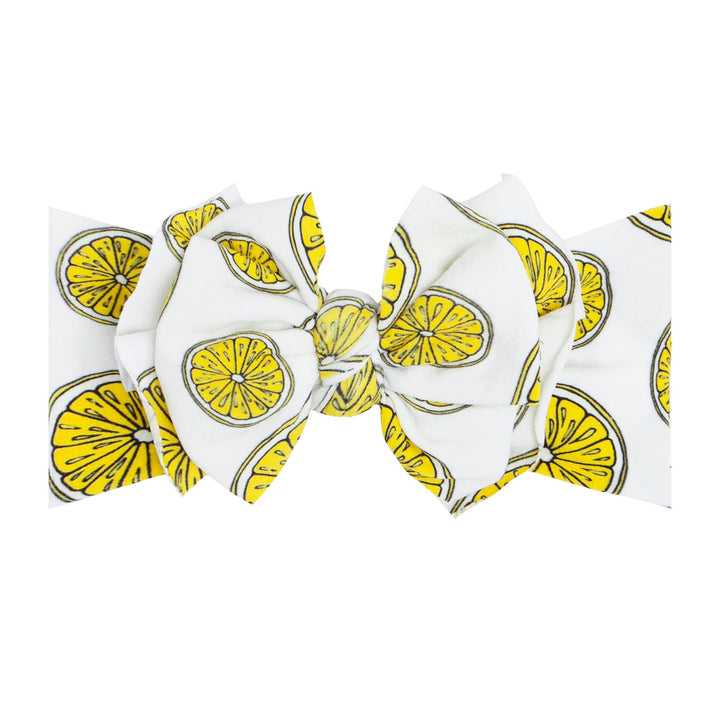 Accessories - Baby Bling® Printed FAB® soft nylon bow headband - - Cultured Cloths Apparel